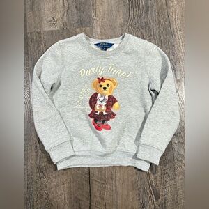 POLO Ralph Lauren Gray Girls Sweatshirt